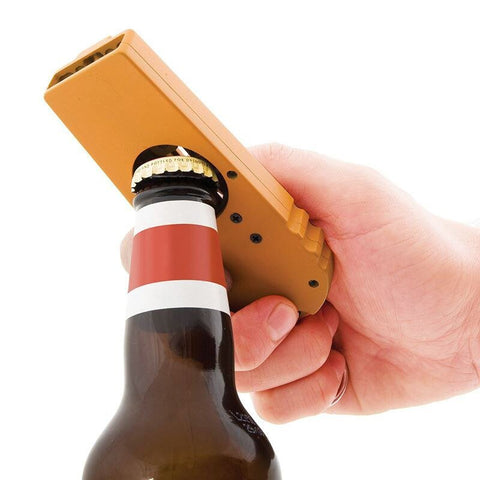 Catapult Style Bottle Opener with Keychain - Launch Caps Over 5 Metres! - The unKAGEd Shop