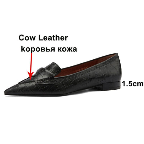 French Chic Retro Pointed Toe Flats - Premium Quality Women's Shoes - The unKAGEd Shop