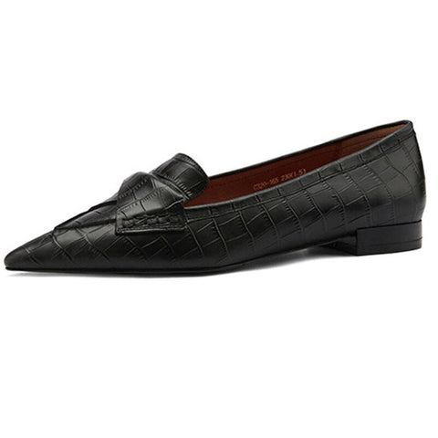 French Chic Retro Pointed Toe Flats - Premium Quality Women's Shoes - The unKAGEd Shop