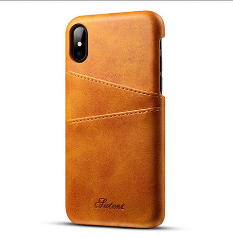 Leather Wallet Card Holder Phone Case for Samsung - PU Leather Cover with Card Slots - The unKAGEd Shop