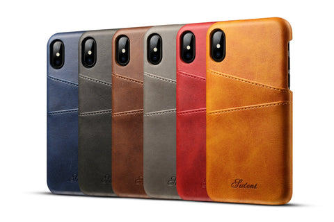 Leather Wallet Card Holder Phone Case for Samsung - PU Leather Cover with Card Slots - The unKAGEd Shop