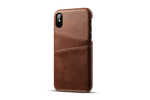 Leather Wallet Card Holder Phone Case for Samsung - PU Leather Cover with Card Slots - The unKAGEd Shop