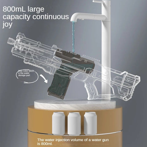 New Fully Automatic Electric Water Gun Toy Children's Electric Toy Water Gun Large Capacity Water Gun - The unKAGEd Shop