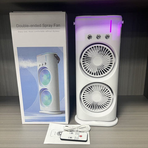 Personal Air Conditioner Double - Ended USB Rechargeable Portable Mini Air Conditioner Air Cooling Fan - The unKAGEd Shop