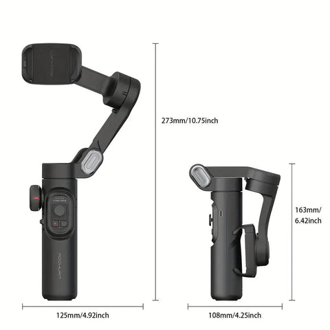XE 3 - Axis Handheld Gimbal Stabilizer Foldable Smartphone Cellphone Video Record Vlog PTZ Stabilizer For IPhone - The unKAGEd Shop